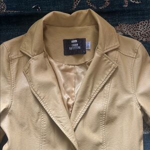 Urban Outfitters Cream Trench Coat